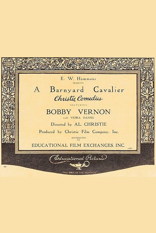 A Barnyard Cavalier Poster