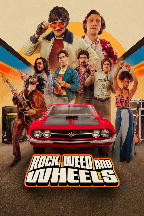 Rock, Weed and Wheels Poster