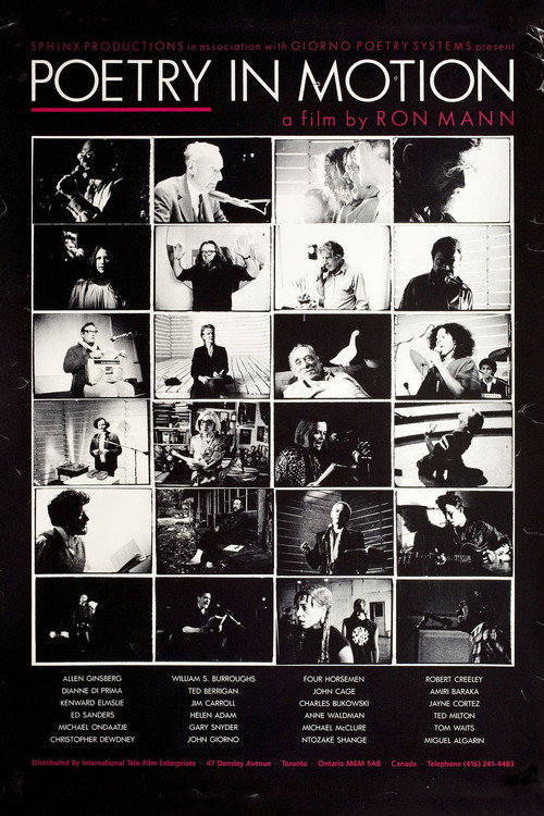 Poetry in Motion Poster