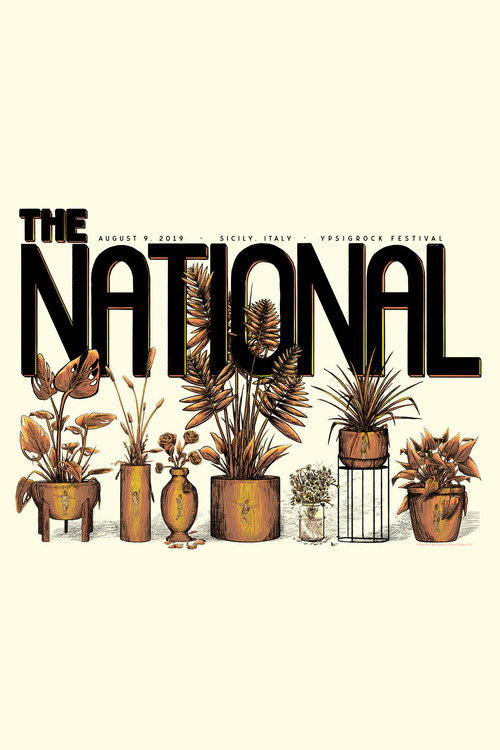 The National - Live From Ypsigrock 2019 Poster