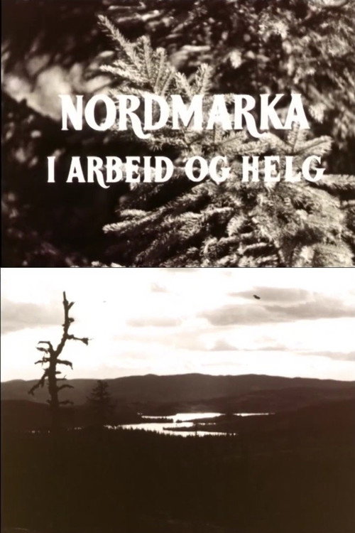 Oslofilm: Nordmarka i arbeid og helg Poster