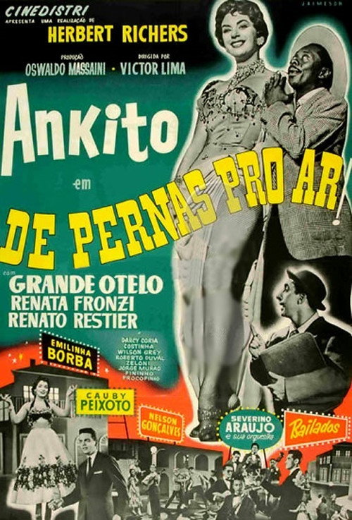 De Pernas Pro Ar Poster