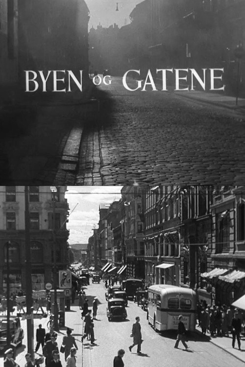 Oslofilm: Byen og gatene Poster