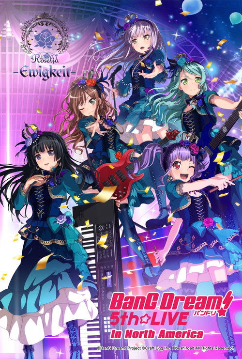 BanG Dream! 5th☆LIVE Day 2: Roselia -Ewigkeit- Poster