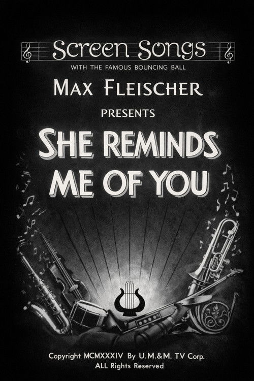 She Reminds Me of You Poster