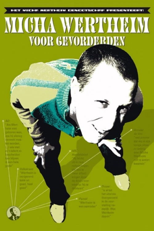 Micha Wertheim: Voor Gevorderden Poster