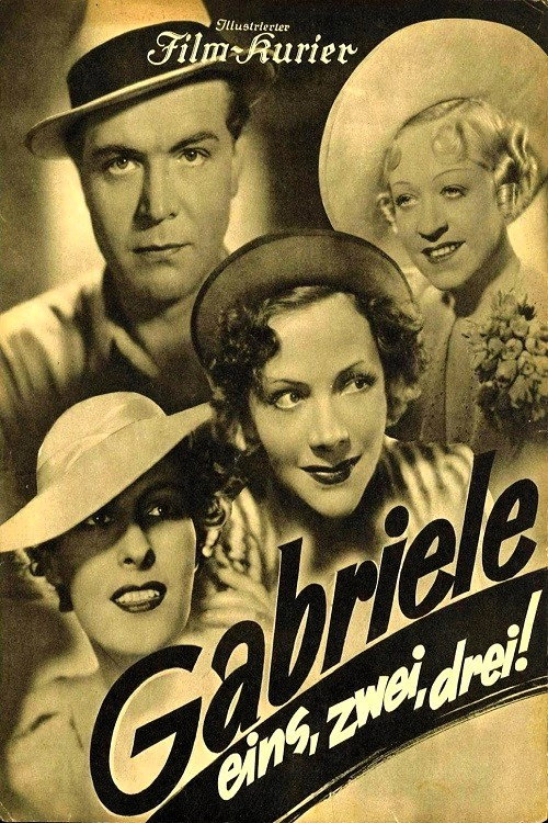 Gabriele eins, zwei, drei Poster