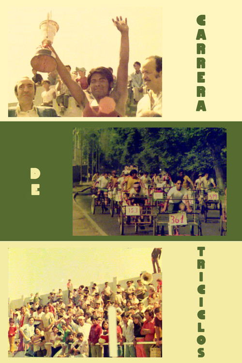 Maratón de triciclos Poster