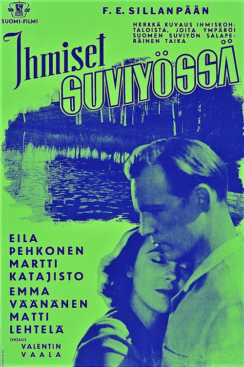 People in the Summer Night Poster