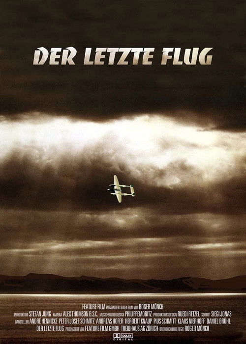 Der letzte Flug Poster