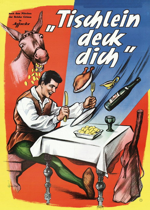 The Donkey, The Table and The Stick Poster