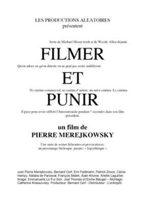 Filmer et punir Poster