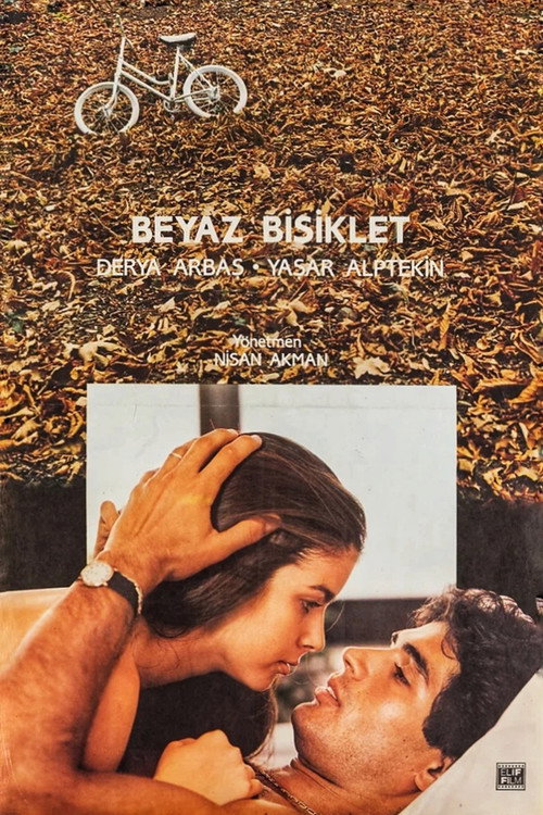 Beyaz Bisiklet Poster