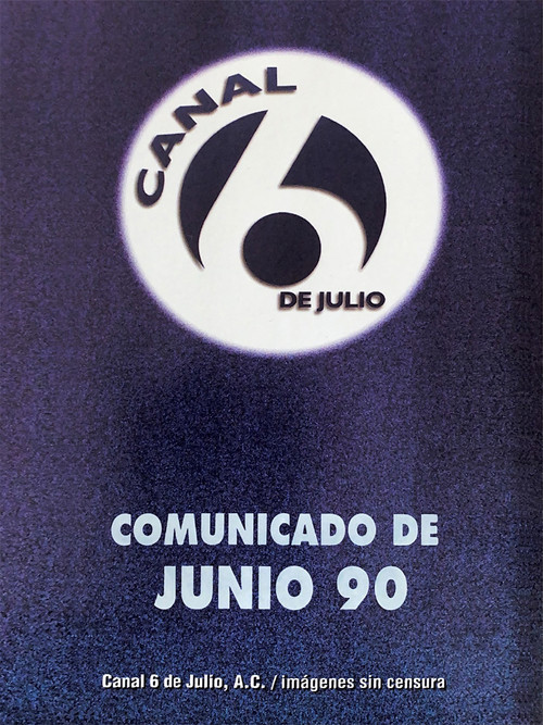 Comunicado de junio '90 Poster