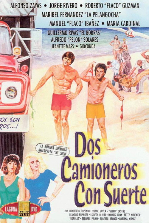 Dos camioneros con suerte Poster
