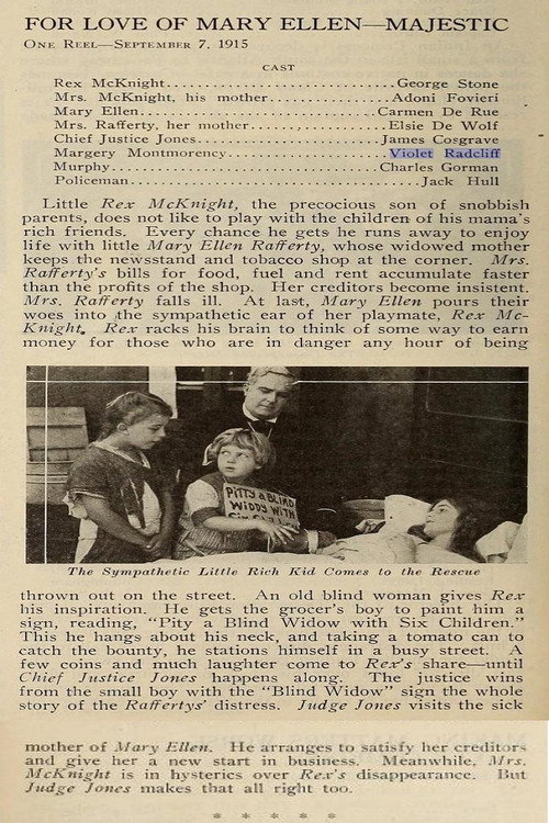 For Love of Mary Ellen Poster