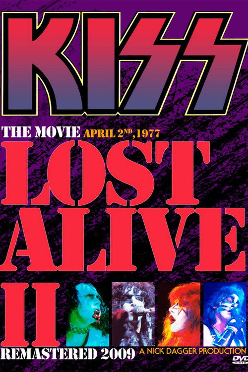 KISS - THE LOST ALIVE 2 MOVIE Poster