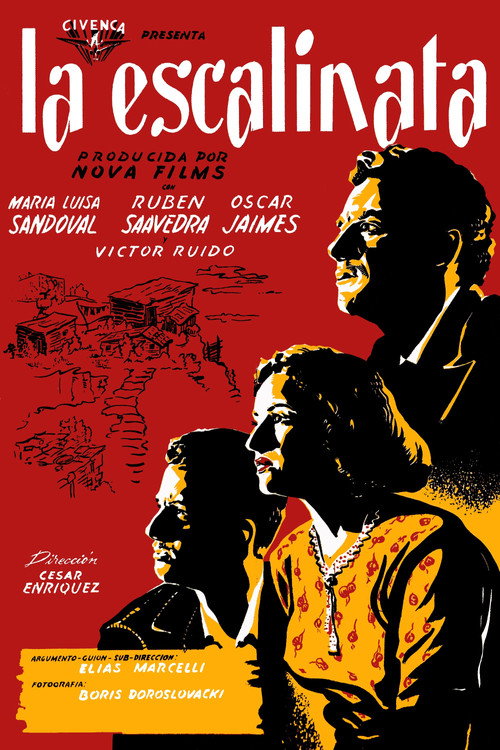 La escalinata Poster