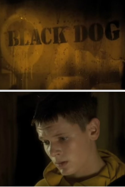 Black Dog Poster