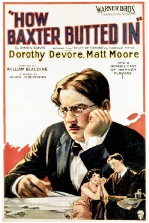 How Baxter Butted In Poster