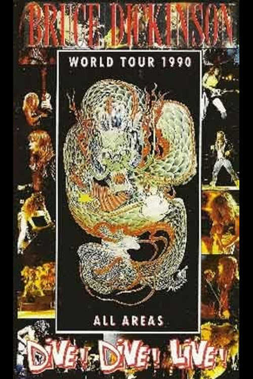 Bruce Dickinson: Dive! Dive! Live! Poster