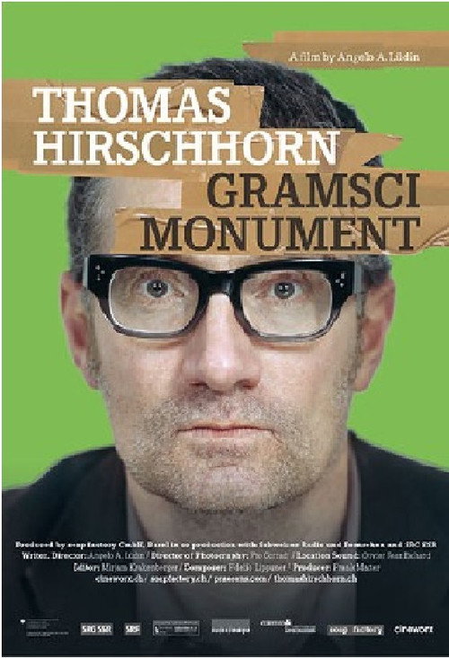 Thomas Hirschhorn – Gramsci Monument Poster