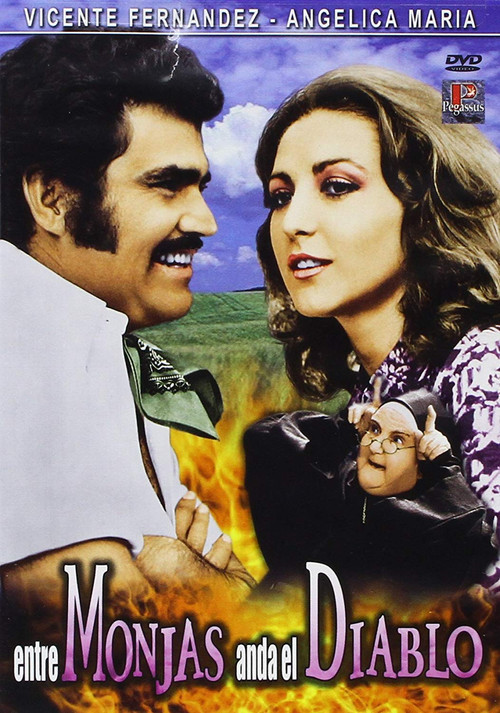 Entre Monjas Anda El Diablo Poster