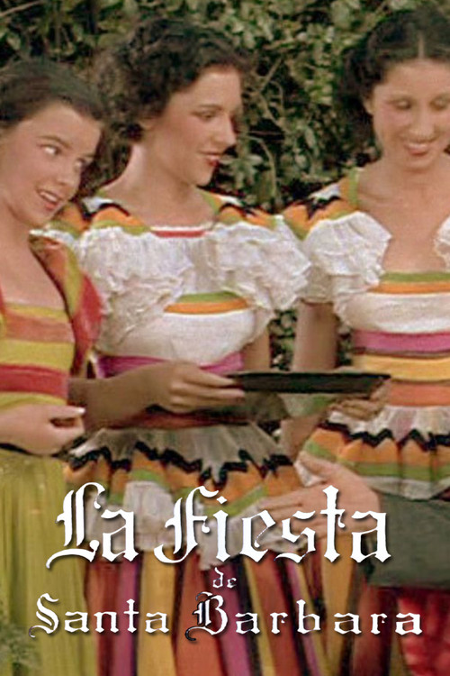 La Fiesta de Santa Barbara Poster