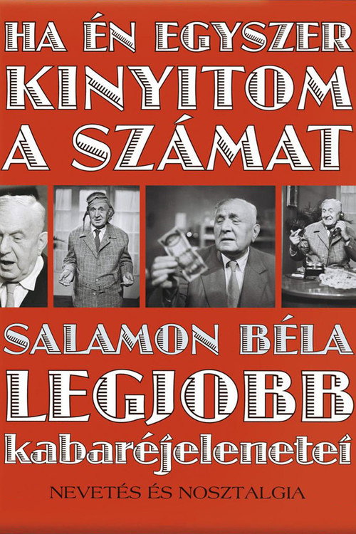 Ha én egyszer kinyitom a számat Poster