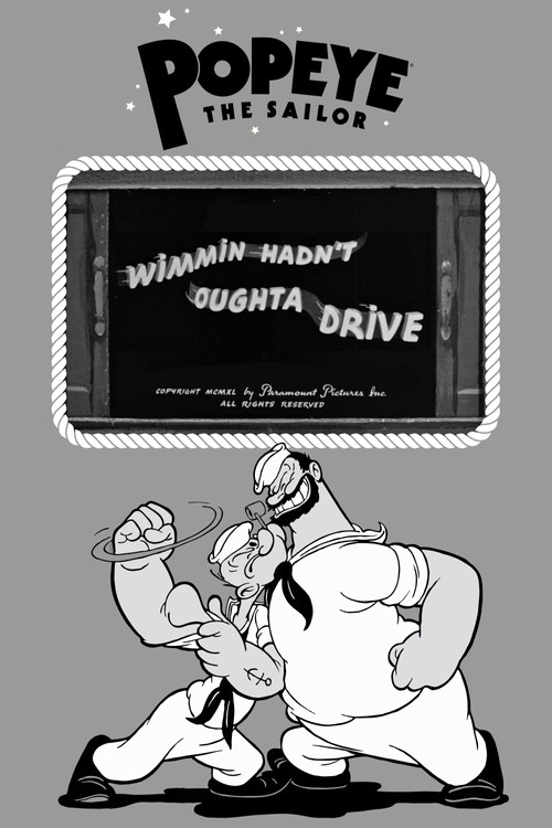 Wimmin Hadn't Oughta Drive Poster