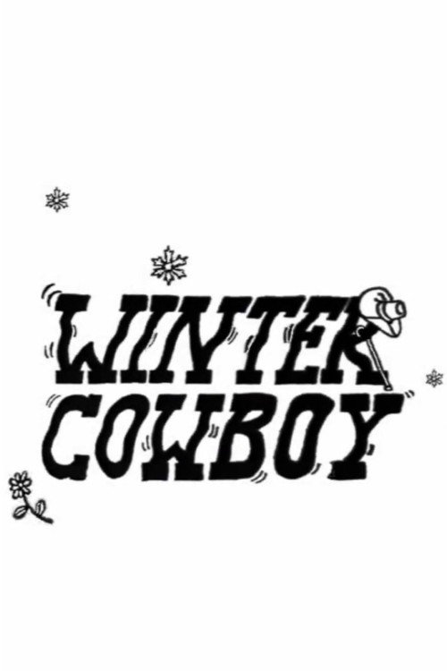 Winter Cowboy Poster