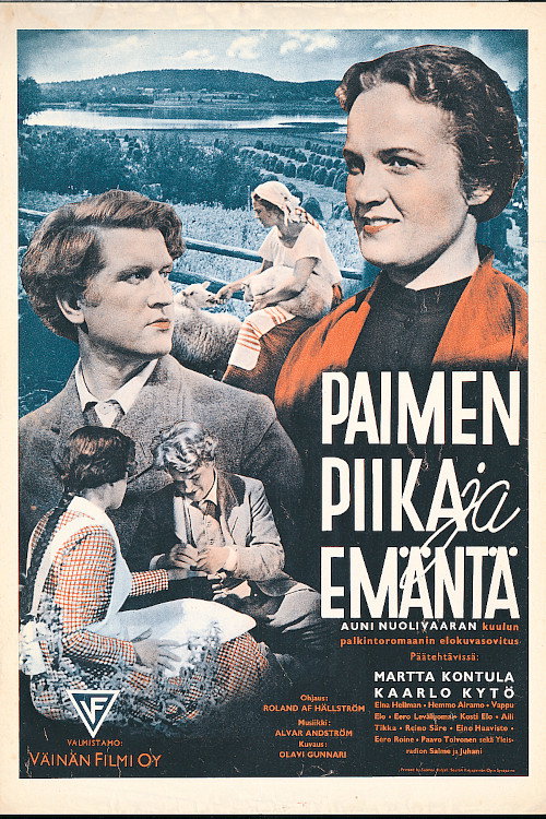 Paimen, piika ja emäntä Poster