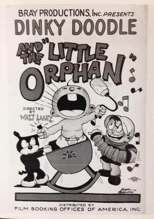 Dinky Doodle and the Little Orphan Poster