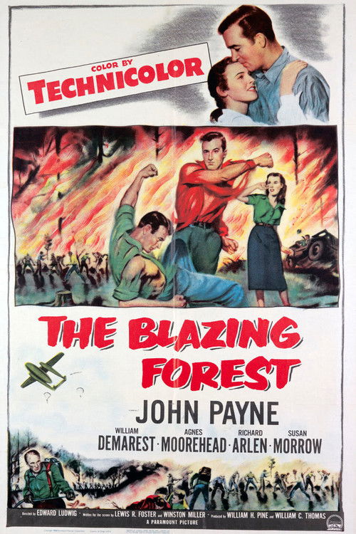 The Blazing Forest Poster
