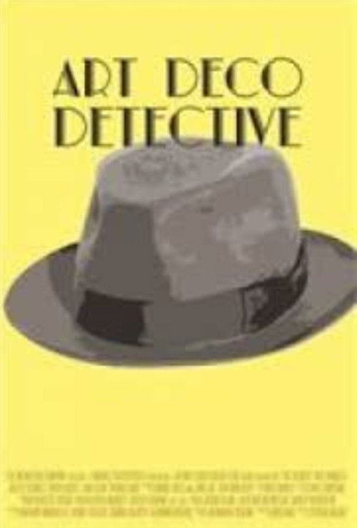 Art Deco Detective Poster