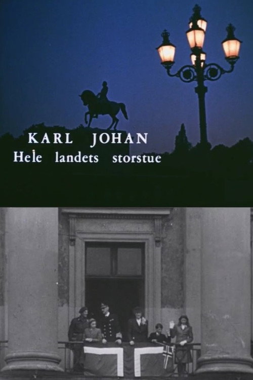 Oslofilm: Karl Johan. Hele landets storstue. Poster