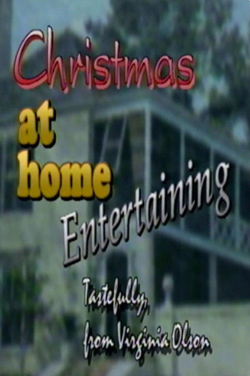 Christmas at Home: Entertaining Tastefully from Virginia Olson Poster