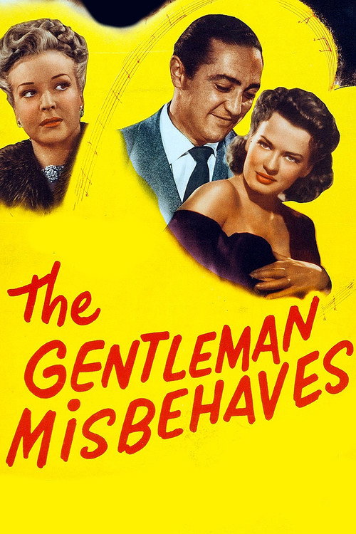 The Gentleman Misbehaves Poster