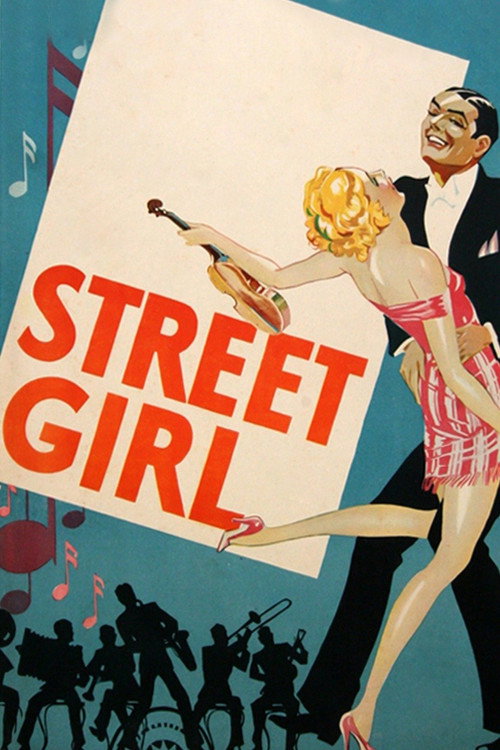 Street Girl Poster
