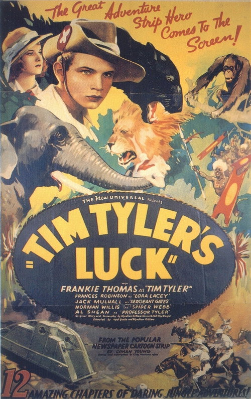 Tim Tyler's Luck Poster
