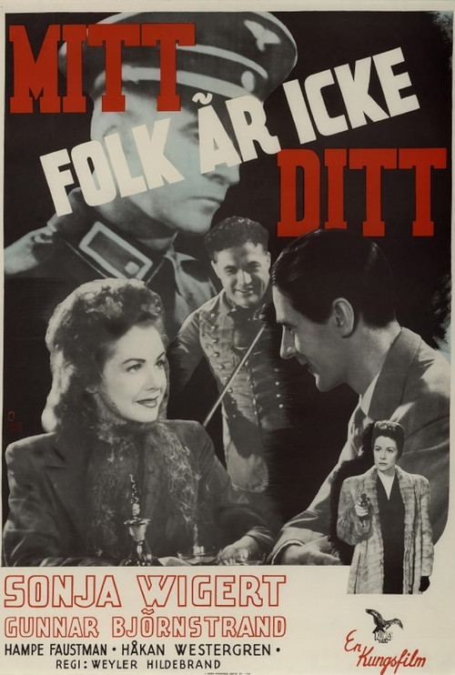 Mitt folk är icke ditt Poster