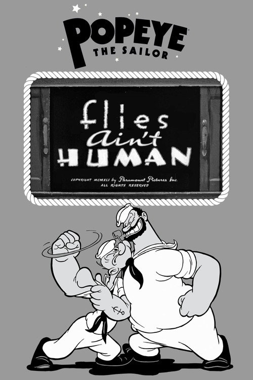 Flies Ain't Human Poster