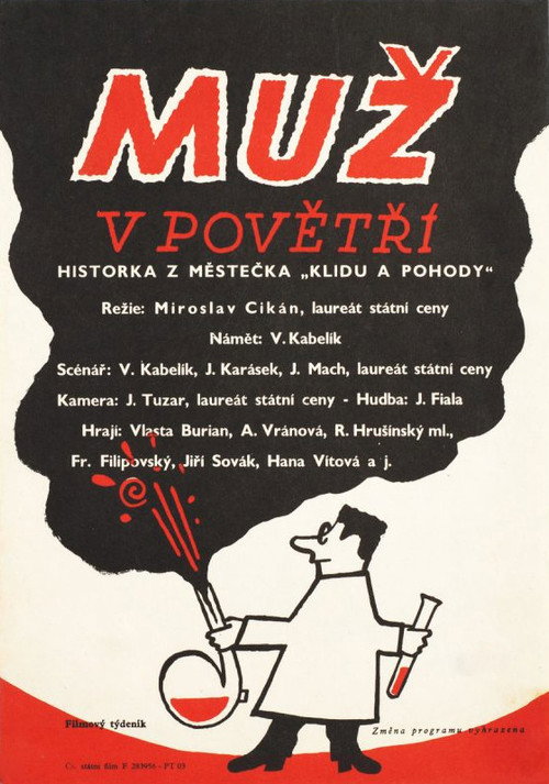 Muž v povětří Poster