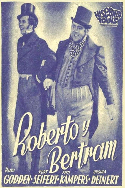 Robert and Bertram Poster