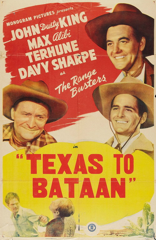 Texas to Bataan Poster