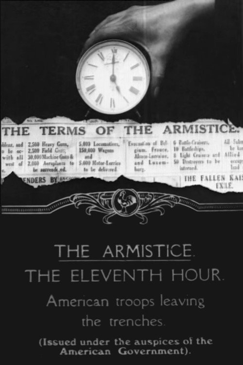 Armistice Clock Face Poster