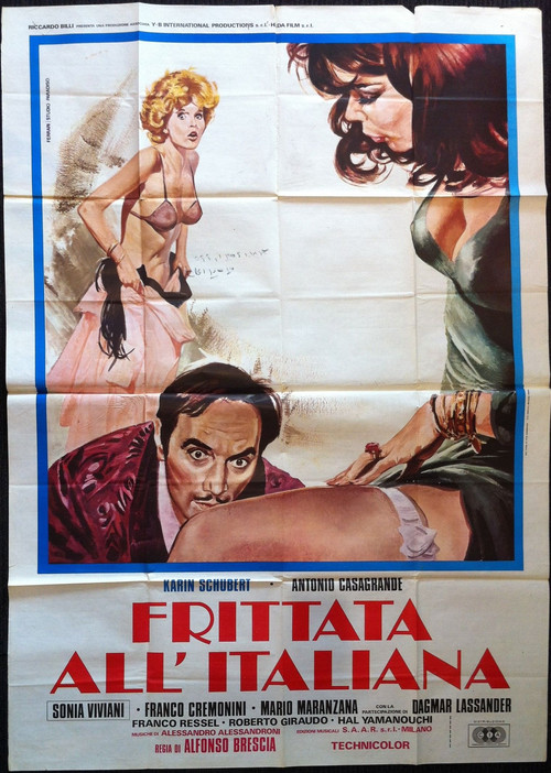 Omelette Italian Style Poster