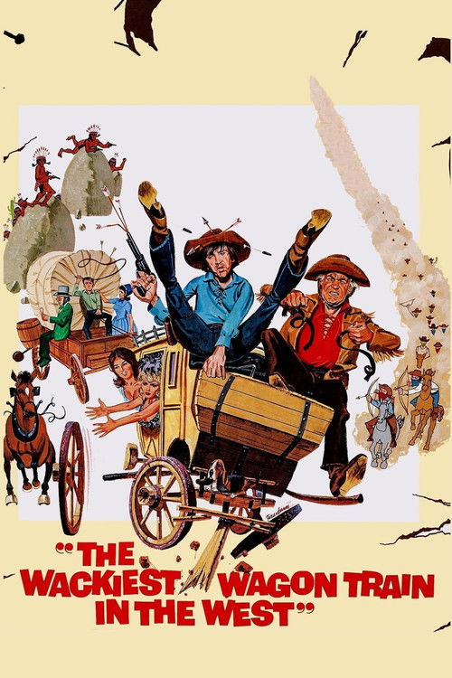 The Wackiest Wagon Train in the West Poster
