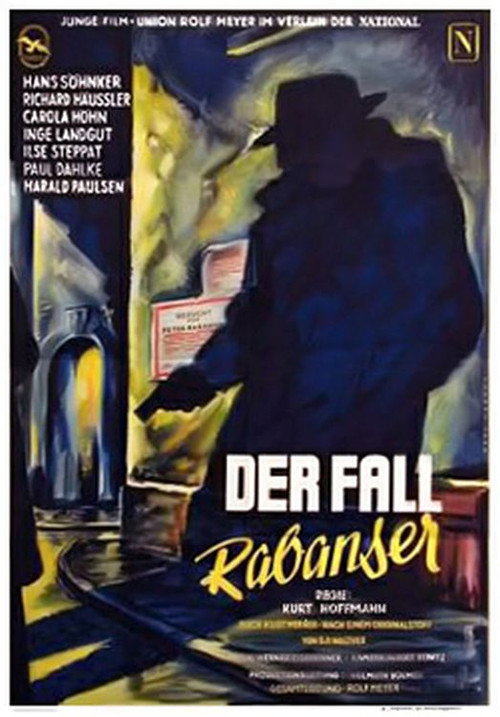 The Rabanser Case Poster