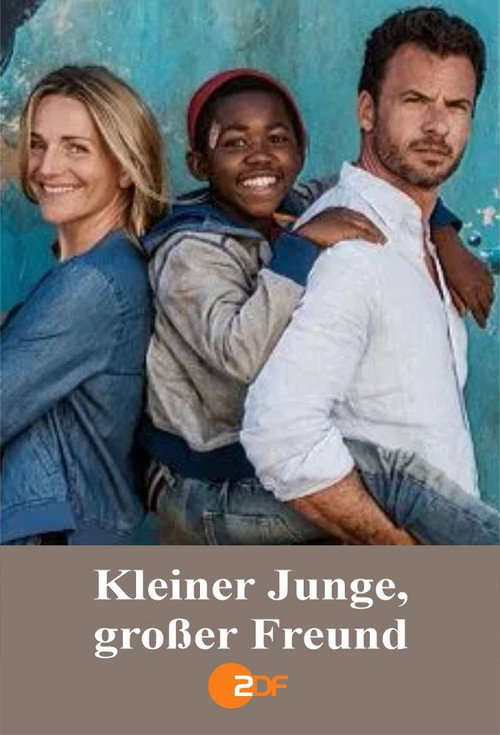 Kleiner Junge, großer Freund Poster